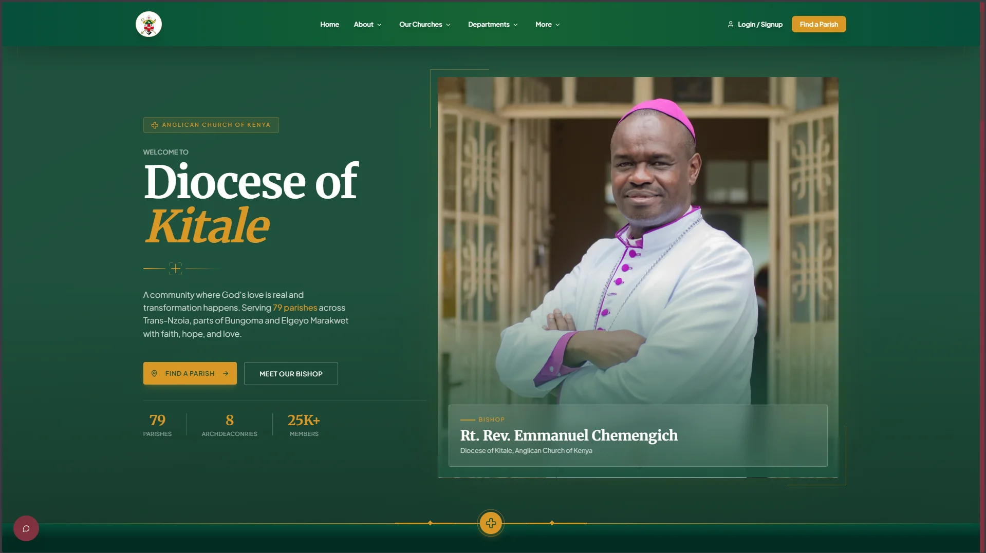 ACK Kitale Diocese Website